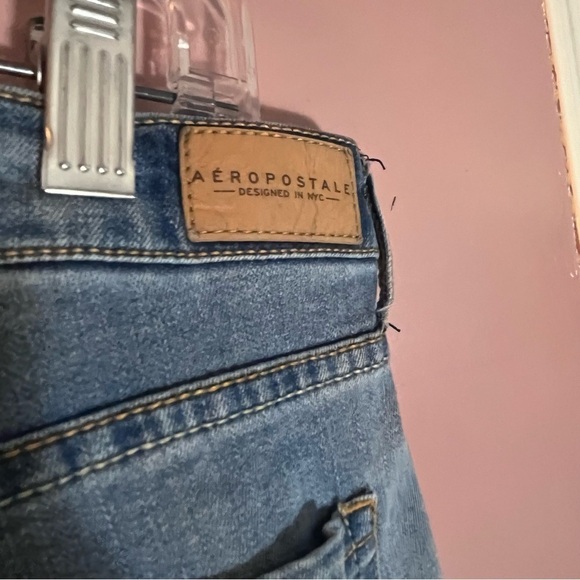 Aeropostale Light Wash 90’s Jegging Denim Blue Jeans Size 14 Regular - Picture 6 of 8
